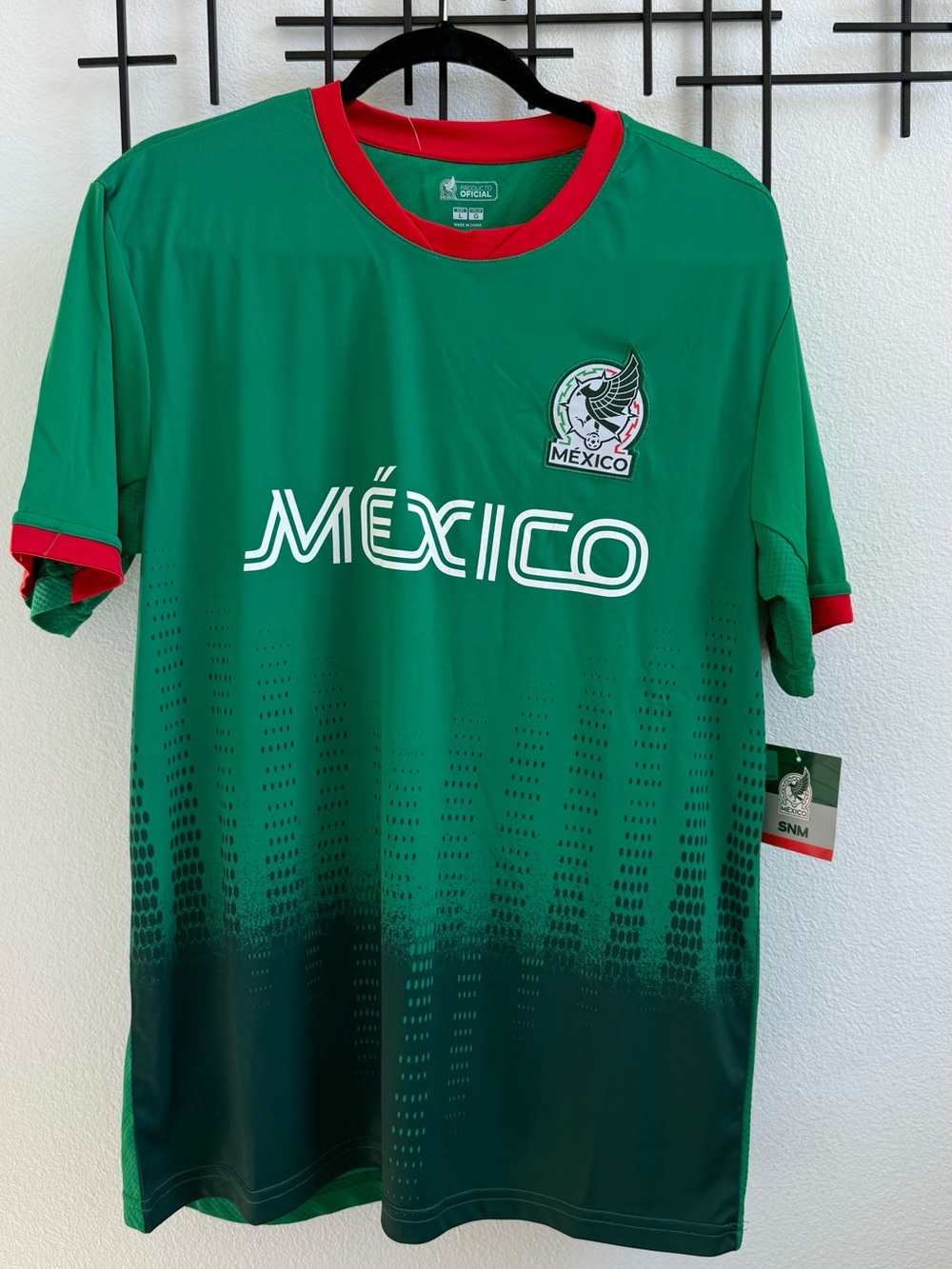 Mexico Soccer Jersey Men’s Large Official Team Fan Shirt NWT World Cup